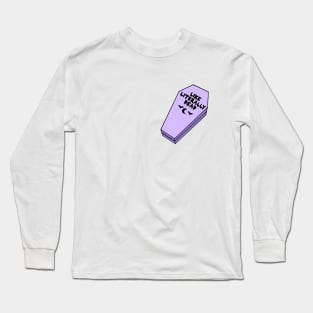 Like Literally Dead Coffin Pocket Tee Long Sleeve T-Shirt